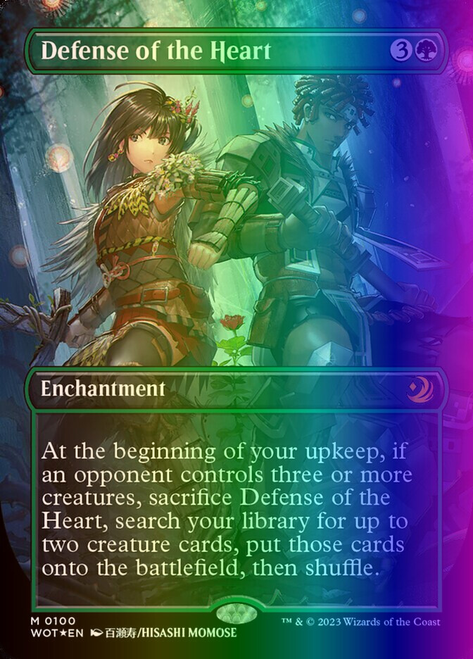 MTG Defense of the Heart (100/103) Wilds of Eldraine