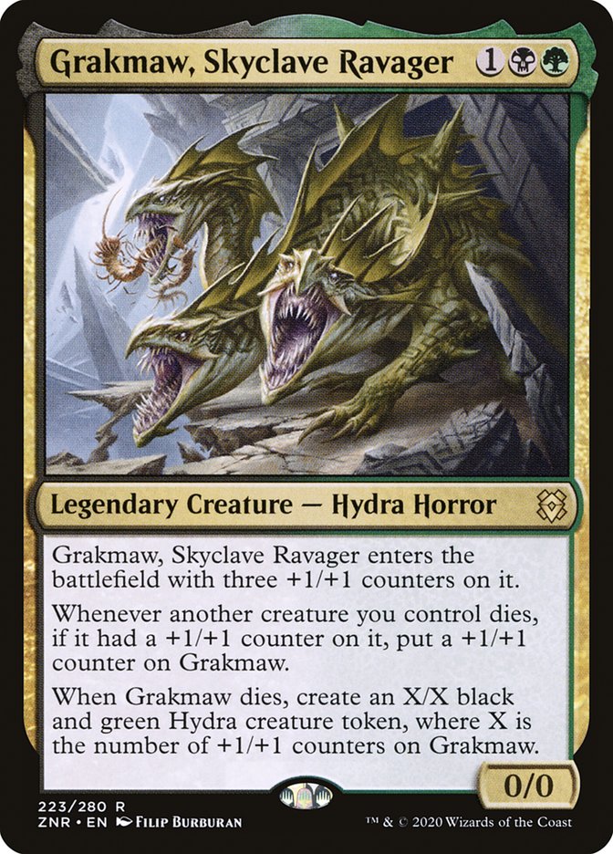 MTG Magic the Gathering Grakmaw, Skyclave Ravager (223/457) Zendikar Rising  LP | eBay