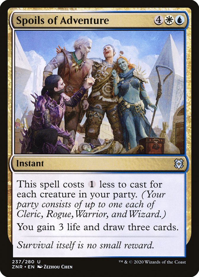 MTG Magic the Gathering Spoils of Adventure (237/493) Zendikar Rising NM |  eBay