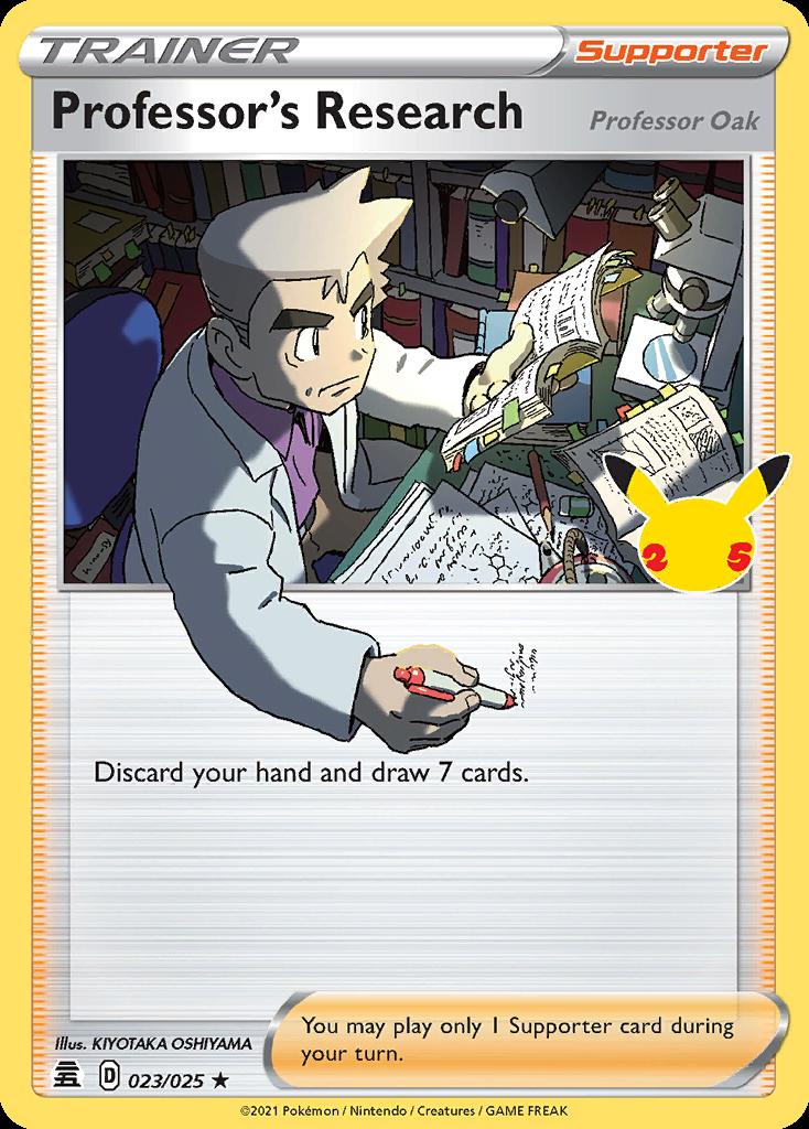 Pokemon Professor's Research (Professor Oak) (23/27