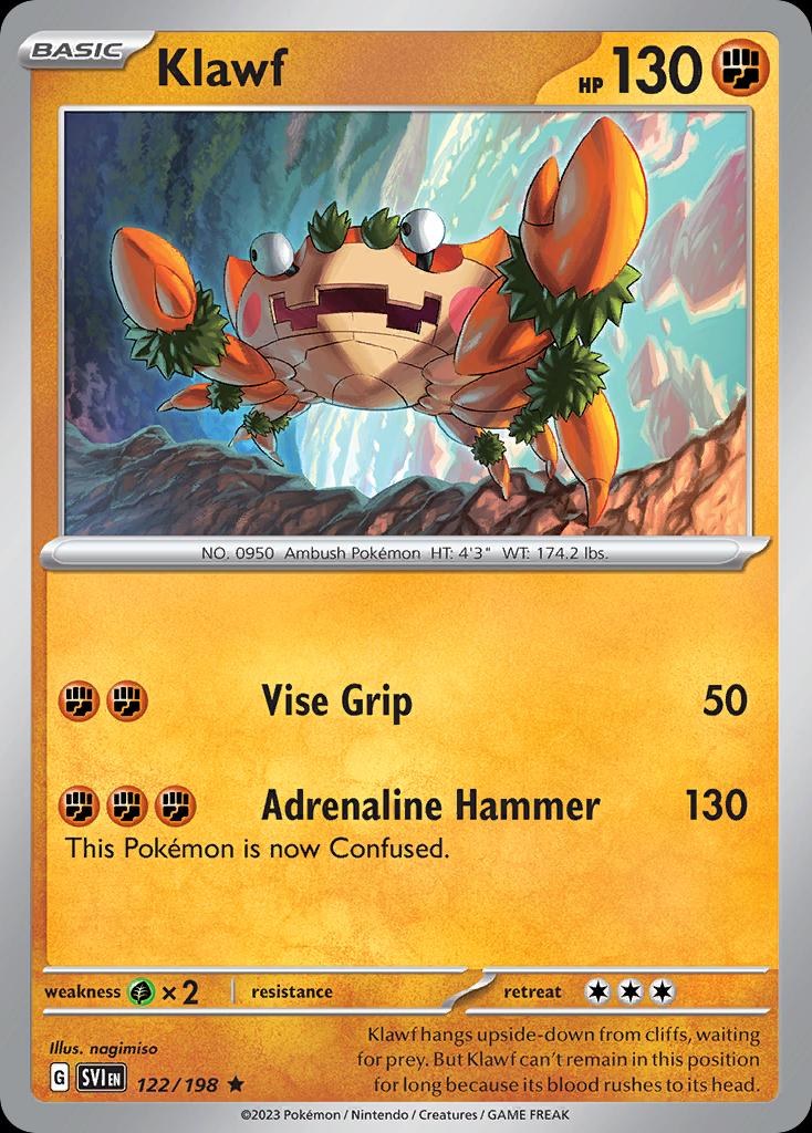 klawf holo pokemon card value - McDonald's Collection 2023 Pokmon 011/015 Listed cards may have imperfections. Pokmon TCG Klawf Scarlet &
