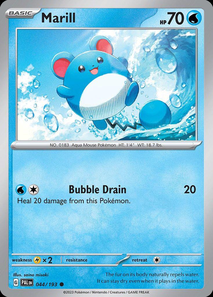 ポケモンカード マリル イーブイ sv2_44.jpg