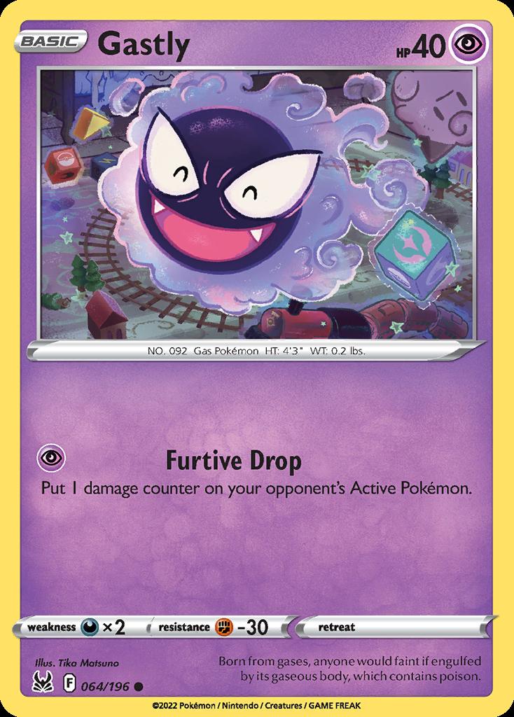 Pokemon Gastly (64/217) Lost Origin NM | eBay
