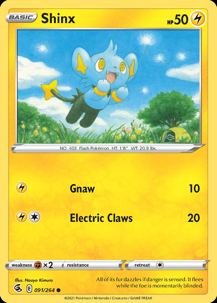 Pokemon Shinx (91/286) Fusion Strike NM | eBay