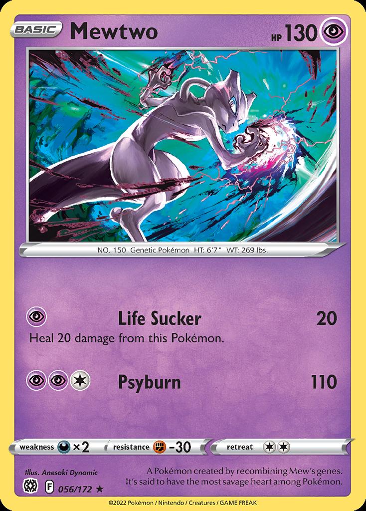 Pokemon Card Mewtwo 10/102 Rare Holo 60HP | eBay